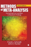 Cover: Methods of Meta-Analysis - SAGE Publications Inc