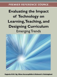 Enlarge image Cover: Evaluating the Impact of Technology on Learning, Teaching, and Designing Curriculum - Idea Group,U.S.