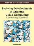 Cover: Evolving Developments in Grid and Cloud Computing - Idea Group,U.S.