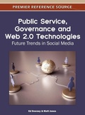 Cover: Public Service, Governance and Web 2.0 Technologies - Idea Group,U.S.