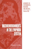 Cover: Microenvironments in the Lymphoid System - Springer