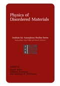 Cover: Physics of Disordered Materials - Springer