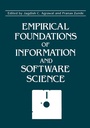 Cover: Impirical Foundations of Information and Software Science - Springer