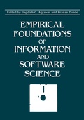 Cover: Impirical Foundations of Information and Software Science - Springer