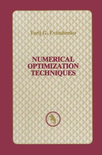 Enlarge image Cover: Numerical Optimization Techniques - Springer