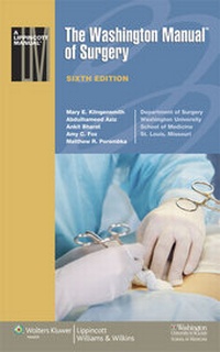 Enlarge image Cover: The Washington Manual of Surgery - Lippincott Williams and Wilkins