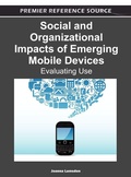 Cover: Social and Organizational Impacts of Emerging Mobile Devices - Idea Group,U.S.