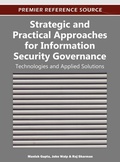 Cover: Strategic and Practical Approaches for Information Security Governance - Idea Group,U.S.