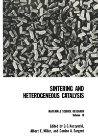 Enlarge image Cover: Sintering and Heterogeneous Catalysis - Springer