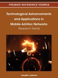 Cover: Technological Advancements and Applications in Mobile Ad-Hoc Networks - Idea Group,U.S.
