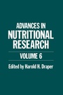 Cover: Advances in Nutritional Research - Springer