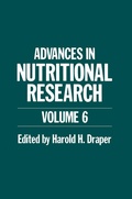 Cover: Advances in Nutritional Research - Springer