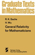 Cover: General Relativity for Mathematicians - Springer