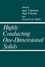 Cover: Highly Conducting One-Dimensional Solids - Springer