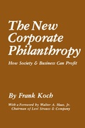 Cover: The New Corporate Philanthropy - Springer