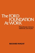 Cover: The Ford Foundation at Work - Springer