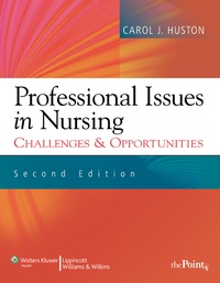 Enlarge image Cover: Professional Issues in Nursing - Lippincott Williams and Wilkins