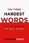 Cover: The Three Hardest Words - WaterBrook