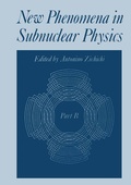 Cover: New Phenomena in Subnuclear Physics - Springer