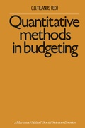 Cover: Quantitative methods in budgeting - Springer
