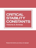 Cover: Critical Stability Constants - Springer
