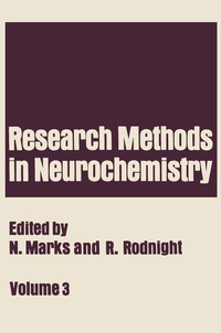 Enlarge image Cover: Research Methods in Neurochemistry - Springer