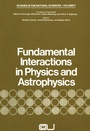 Cover: Fundamental Interactions in Physics and Astrophysics - Springer