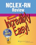 Cover: NCLEX-RN(R) Review Made Incredibly Easy! - WOLTERS KLUWER HEALTH
