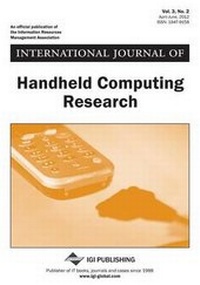 Enlarge image Cover: International Journal of Handheld Computing Research, Vol 3 ISS 2 - IGI Publishing