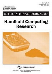 Enlarge image Cover: International Journal of Handheld Computing Research, Vol 3 ISS 3 - Idea Group,U.S.