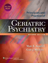 Abbildung von: Principles and Practice of Geriatric Psychiatry - WOLTERS KLUWER HEALTH
