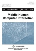 Cover: International Journal of Mobile Human Computer Interaction (Vol 4 ISS 1) - IGI Publishing