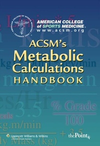 Abbildung von: ACSM's Metabolic Calculations Handbook - WOLTERS KLUWER HEALTH