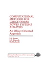 Cover: Computational Methods for Large Sparse Power Systems Analysis - Springer