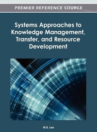 Enlarge image Cover: Systems Approaches to Knowledge Management, Transfer, and Resource Development - Idea Group,U.S.