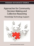 Cover: Approaches for Community Decision Making and Collective Reasoning - Idea Group,U.S.