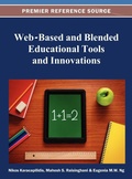 Cover: Web-Based and Blended Educational Tools and Innovations - Idea Group,U.S.