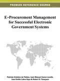 Cover: E-Procurement Management for Successful Electronic Government Systems - Idea Group,U.S.