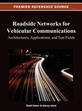Cover: Roadside Networks for Vehicular Communications - Idea Group,U.S.