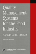 Cover: Quality management systems for the food industry - Springer