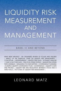 Enlarge image Cover: Liquidity Risk Measurement and Management - Xlibris