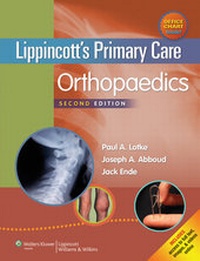 Abbildung von: Lippincott's Primary Care Orthopaedics - Lippincott Williams and Wilkins