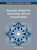 Cover: Dynamic Models for Knowledge-Driven Organizations - Idea Group,U.S.