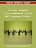 Cover: Advancing Information Management through Semantic Web Concepts and Ontologies - Idea Group,U.S.