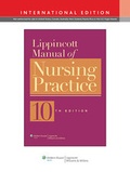 Cover: Lippincott Manual of Nursing Practice - Lippincott Williams and Wilkins