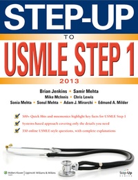 Enlarge image Cover: Step-up to USMLE Step 1 2013 - Lippincott Williams and Wilkins