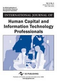 Abbildung von: International Journal of Human Capital and Information Technology Professionals, Vol 4 ISS 1 - Idea Group,U.S.