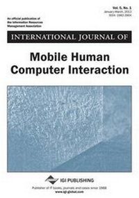 Abbildung von: International Journal of Mobile Human Computer Interaction, Vol 5 ISS 1 - Idea Group,U.S.