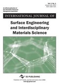 Cover: International Journal of Surface Engineering and Interdisciplinary Materials Science, Vol 1 ISS 1 - Idea Group,U.S.