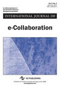 Abbildung von: International Journal of E-Collaboration, Vol 9 ISS 2 - Idea Group,U.S.